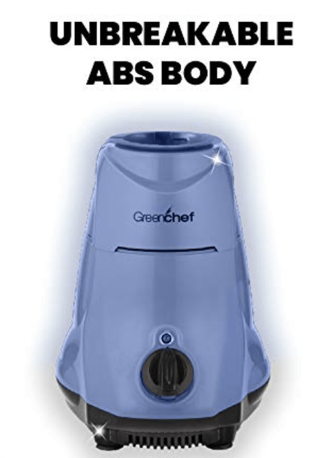 Greenchef Twist (550 Watt) Mixer Grinder with 2 Stainless Steel Jar,Blue. - Image 3